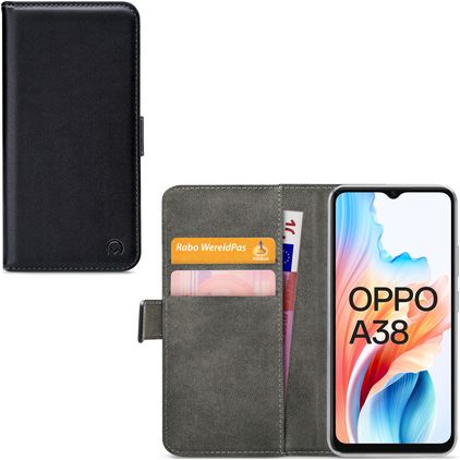 Mobilize Classic Gelly Wallet OPPO A38 Wallet case - Black