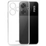 Mobilize Gelly Transparente POCO M6 TPU flexível Capa traseira - Transparente