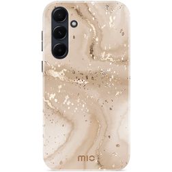 MIO Samsung Galaxy A55 MagSafe Hårdt Bagsidecover - Gold Marble