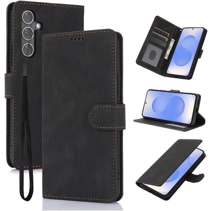 Mobigear Wallet Samsung Galaxy S26 Pungetui med Seddelrum - Sort