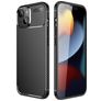 Mobigear Racing iPhone 14 Pro Max TPU flexível Capa traseira - Preto