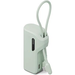 Cygnett Thumboost 5K Powerbank Dual USB-C 5000 mAh 20W - Verde menta