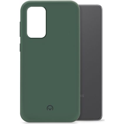 Mobilize Rubber Gelly Samsung Galaxy A73 Joustava TPU Suojakuori - Matt Green