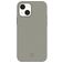 Valenta Snap Luxe iPhone 13 Mini Pele genuína Capa traseira - Cinzento