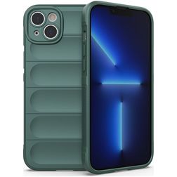 Mobigear Bumpy iPhone 14 Plus Fleksibel TPU Bagsidecover - Grøn