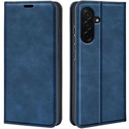 Mobigear Retro Slim Samsung Galaxy A27 Pungetui med Seddelrum - Mørkeblå