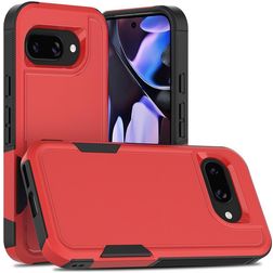 Mobigear Heavy Armor Google Pixel 9a Fodral Hårdplast Skal Stötsäkert - Röd