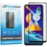 Mobigear Premium Samsung Galaxy M11 Glas Skærmbeskytter - Case Friendly - Sort