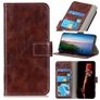 Mobigear Basic Samsung Galaxy M53 Etui z klapką typu portfel - Brązowy