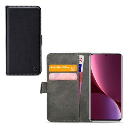 Mobilize Classic Gelly Wallet Xiaomi 12 Pro Etui z klapką typu portfel - Czarny