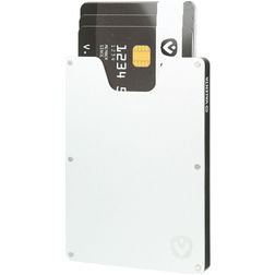 Valenta Card Case Aluminium Tarjetero Aluminio - 7 tarjetas - Plateado