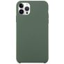 Mobigear Rubber Touch iPhone 15 Pro Silikone Bagsidecover - Grøn