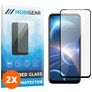 Mobigear Premium HTC Desire 22 Pro Härdat glas Skärmskydd - Skalvänligt - Svart (2-pack)