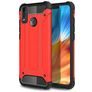 Mobigear Outdoor HONOR 9X Lite Funda Plástico rígido Carcasa Antigolpes - Rojo