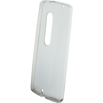 Mobilize Gelly Gennemsigtig Motorola Moto X Play Fleksibel TPU Bagsidecover - Gennemsigtig