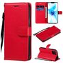 Mobigear Premium iPhone 12 Pro Wallet case - Red
