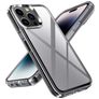 Mobigear Crystal iPhone 14 Pro Hard Case Back cover - Clear / Grey