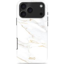 MIO iPhone 17 Pro MagSafe Hårdt Bagsidecover - White Marble