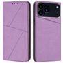 Mobigear Frosted Flip iPhone 17 Pro Max Wallet case - Purple