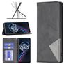 Mobigear Rhombus Slim Realme 9 Pro Plus Funda tipo libro - Negro