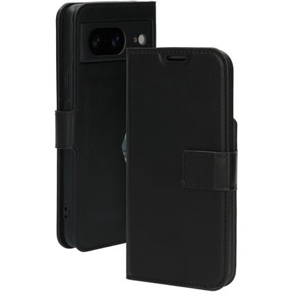 Mobiparts Classic Wallet Google Pixel 8 Capa livro Carteira - Preto