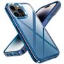 Mobigear Crystal iPhone 14 Pro Max Fodral Hårdplast Skal - Blå