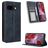 Mobigear Sensation Google Pixel 9a Funda tipo libro Cartera - Azul