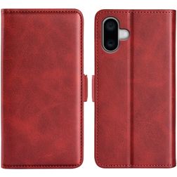 Mobigear Slim Magnet iPhone 16 Wallet case - Red