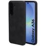 Mobiparts Classic Samsung Galaxy A36 MagSafe TPU / Leatherette Back cover - Graphite Black