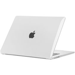 Mobigear Glossy MacBook Air 15 polegadas (2023-2026) Capa rígida para MacBook - Transparente - Modelo A2941 / A3114 / A3241 / A3448