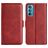 Mobigear Slim Magnet Motorola Edge 30 Cover a libro portafoglio - Rosso