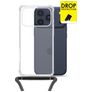 My Style Loop Clear iPhone 17 Pro Flexible TPU Case with lanyard - Clear