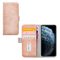 Mobilize Elite Gelly iPhone 11 Pro Max Cover a libro - Soft Pink