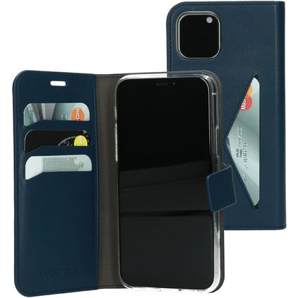 Mobiparts Classic Wallet iPhone 11 Pro Funda tipo libro Cartera - Azul