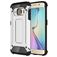 Mobigear Outdoor Samsung Galaxy S6 Edge Funda Plástico rígido Carcasa Antigolpes - Plateado