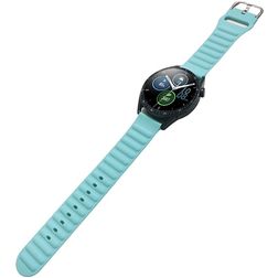 Mobigear Bumpy Correa Silicona Cierre de hebilla para Smartwatch - 22 mm - Azul