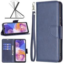 Mobigear Excellent Samsung Galaxy A23 Wallet case - Blue