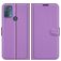 Mobigear Classic Motorola Moto G50 Capa livro Carteira - Roxo