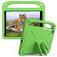 Mobigear AeroArmor iPad 9 (2021) Cover per tablet per bambini con maniglia + Portapenna - Verde