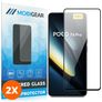 Mobigear Premium POCO F6 Pro Vidro temperado Película de ecrã - Compatível com capas (Pack de 2)