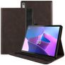 Mobigear Folio Lenovo Tab P11 Pro Gen 2 Wallet case + Stylus Holder - Brown