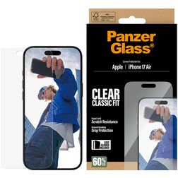 PanzerGlass Classic Fit iPhone Air Szkło hartowane Ochrona ekranu - Kompatybilna z etui