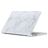 Mobigear Marble MacBook Air 15 palců (2023-2026) Pevný skořepinový kryt na MacBook - Šedá - Model A2941 / A3114 / A3241 / A3448