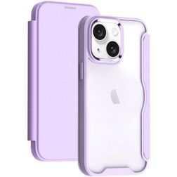 Mobigear Smart Fit iPhone 15 Pro Max Plástico rígido Capa livro - Roxo