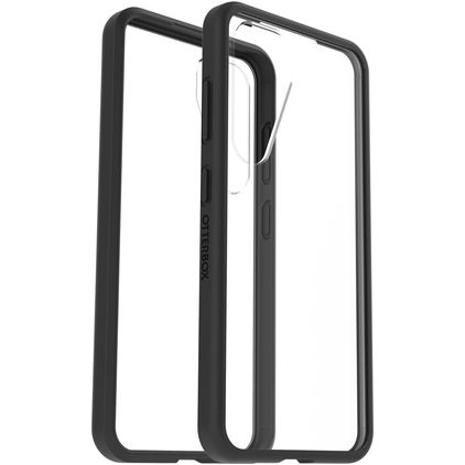 OtterBox React Samsung Galaxy S25 Plástico rígido Capa traseira Antichoque - Transparente / Preto