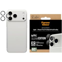 PanzerGlass Hoops iPhone 17 Pro Tempered Glass Camera Lens Protector - Case Friendly