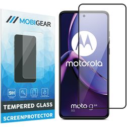 Mobigear Premium Motorola Moto G84 Cristal templado Protector de pantalla - Compatible con fundas - Negro