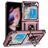 Mobigear Armor Ring Samsung Galaxy Z Flip 5 Hardcase Back cover Antiurto con anello - Oro rosa