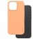 CARE by PanzerGlass Fashionable iPhone 16 Pro Max Silicone MagSafe Back cover - Peachy