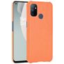 Mobigear Croco OnePlus Nord N100 Funda Plástico rígido Carcasa - Naranja